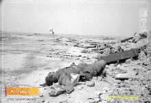 Corpses of Iraqi Army soldiers in Beitol Moghaddas operational area